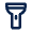Flashlight Line Icon from Mingcute Line Set