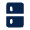 Fridge Fill Icon from Mingcute Fill Set