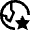 Globe Favorite Star Icon from Nova Line Set
