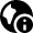 Globe Information Icon from Nova Solid Set
