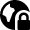 Globe Lock Icon from Nova Solid Set