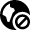 Globe Restrict Icon from Nova Solid Set