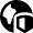 Globe Security Shield Icon from Nova Solid Set