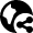 Globe Share Icon from Nova Solid Set