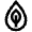 Green Water Icon from Atlas Line Set