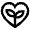 Heart Plant Icon from Atlas Line Set