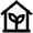 Plant House Icon from Atlas Line Set