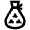 Recycle Bag Icon from Atlas Line Set