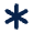 Asterisk Fill Icon from Mingcute Fill Set