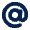At Fill Icon from Mingcute Fill Set