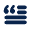 Blockquote Fill Icon from Mingcute Fill Set
