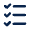 List Check 2 Line Icon from Mingcute Line Set