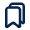 Bookmarks Line Icon from Mingcute Line Set