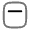 Airbuds Case Minimalistic Icon from Solar Line Duotone Set