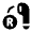 Airbuds Right Icon from Solar Bold Set