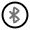 Bluetooth Circle Icon from Solar Line Duotone Set