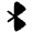 Bluetooth Icon from Solar Bold Set