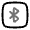 Bluetooth Square Icon from Solar Line Duotone Set