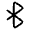 Bluetooth Icon from Solar Linear Set
