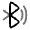 Bluetooth Wave Icon from Solar Line Duotone Set