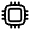 CPU Icon from Solar Linear Set