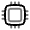 CPU Icon from Solar Line Duotone Set