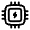 CPU Bolt Icon from Solar Linear Set