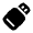 Flash Drive Icon from Solar Bold Set
