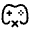 Gamepad No Charge Icon from Solar Linear Set