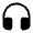 Headphones Round Icon from Solar Bold Set