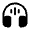 Headphones Round Sound Icon from Solar Bold Set