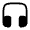 Headphones Square Icon from Solar Bold Set