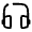 Headphones Square Icon from Solar Broken Set