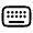 Keyboard Icon from Solar Linear Set
