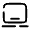 Laptop Minimalistic Icon from Solar Broken Set