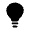 Lightbulb Minimalistic Icon from Solar Bold Set