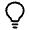 Lightbulb Minimalistic Icon from Solar Linear Set