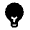 Lightbulb Icon from Solar Bold Set