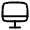 Monitor Icon from Solar Linear Set