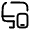 Monitor Smartphone Icon from Solar Broken Set