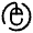 Mouse Circle Icon from Solar Broken Set