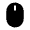 Mouse Minimalistic Icon from Solar Bold Set