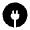 Plug Circle Icon from Solar Bold Set