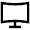 Curved Tv Icon from Atlas Line Set