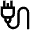 European Plug Icon from Atlas Line Set