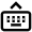 Keyboard Pointer Up Icon from Atlas Line Set