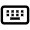 Keyboard Typing Icon from Atlas Line Set