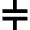 Electronics Capacitor 1 Icon from Nova Solid Set