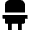 Electronics Capacitor Icon from Nova Solid Set