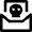 Email Death Treathened Icon from Nova Line Set